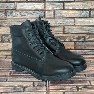 Timberland Leather Combat Boots - Men's 10
